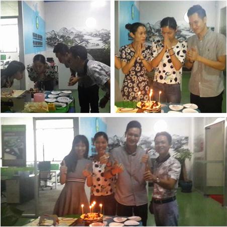 生日快樂(lè)!——正能量科技為員工慶生 生日快樂(lè)!——正能量科技為員工慶生